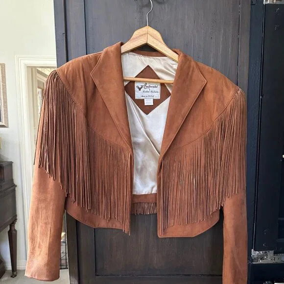 Fringe leather jacket - Picture 1 of 6